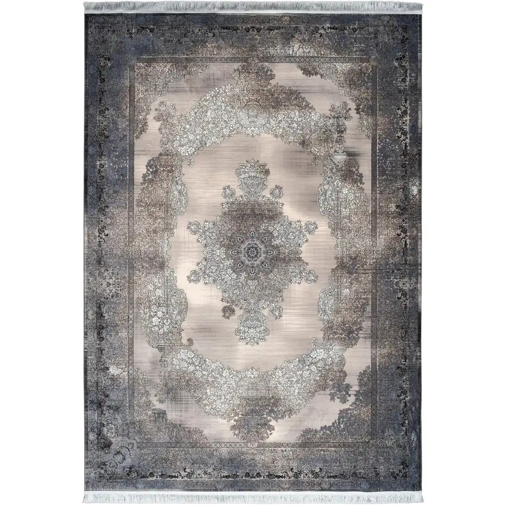 فرش ماشینی وینتیج 120 تمام رنگ گل برجسته 1200 شانه